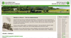 Desktop Screenshot of mladejov.cz
